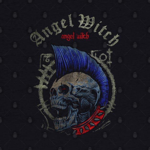 PUNK METAL SKULL || ANGEL WITCH by elsa-HD